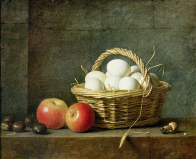The Basket of Eggs by Henri Roland de la Porte